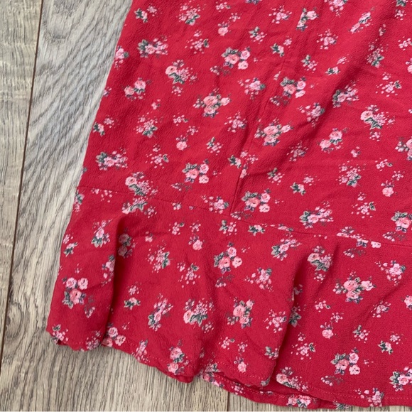 American Eagle Red Swing Dress - Picture 3 of 8